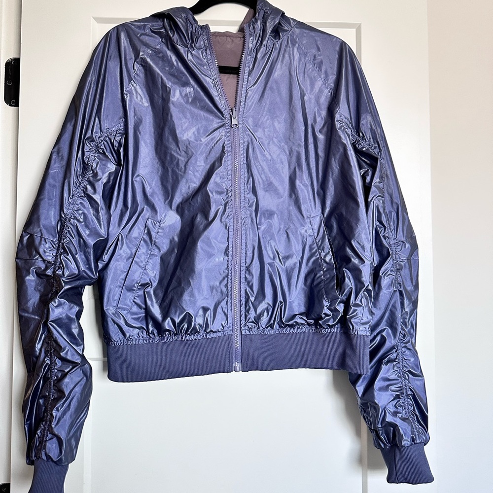 Fabletics- Amara Shine Rain Hoodie